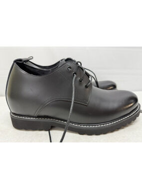 Elevated 3" Shoes CALTO S9118 Mens Size 10 Black Leather